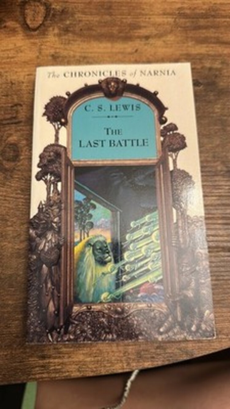 The Chronicles of Narnia: The Last Battle by C.S. Lewis - 1994 First Harper
